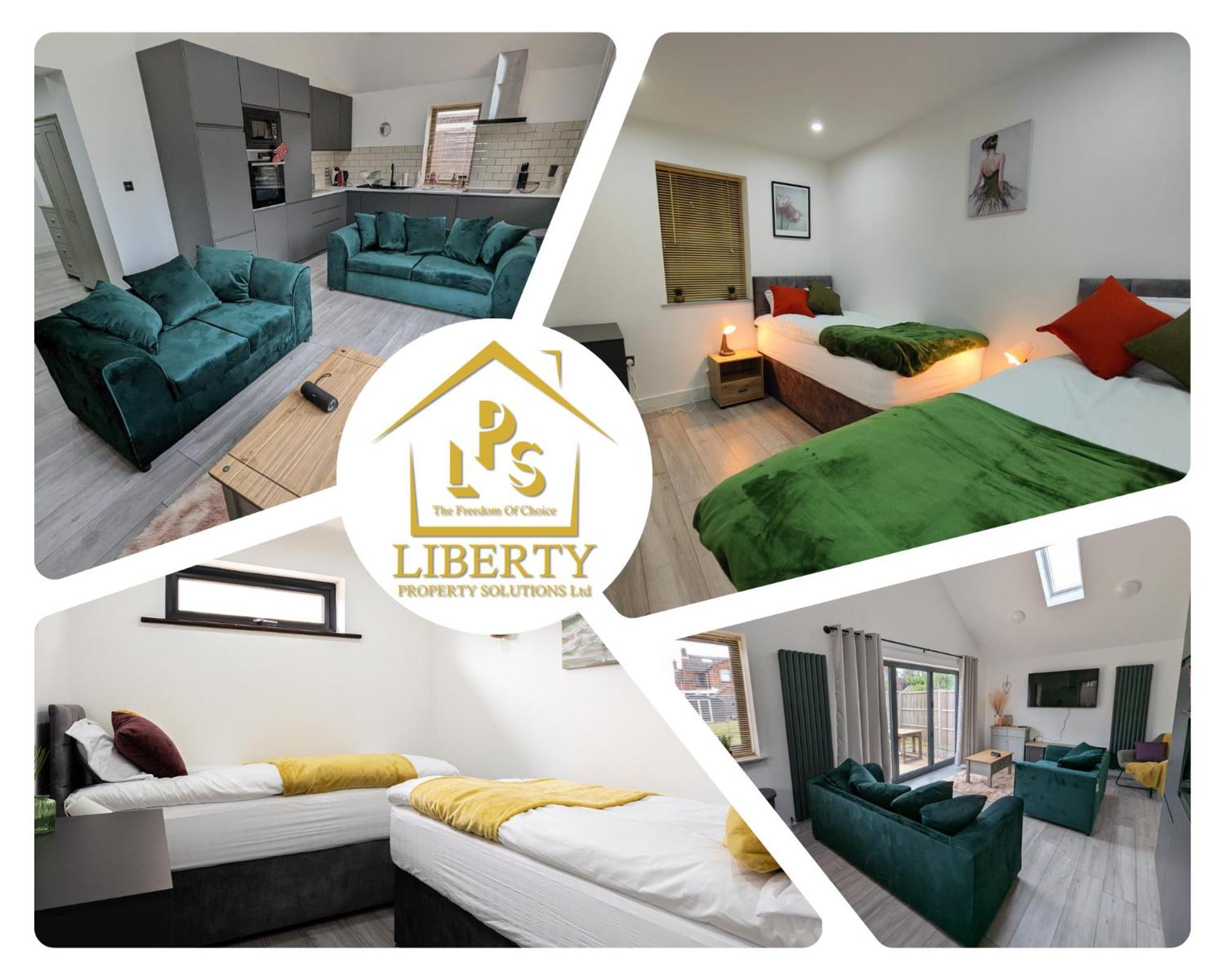7 Guests - 4 Bedroom - Free Wi-Fi - Kettering Kültér fotó